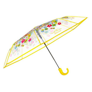 Women's Marc Jacobs Floral Clear and Yellow Umbrella